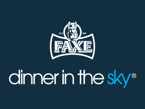 Faxe + Dinner in the Sky